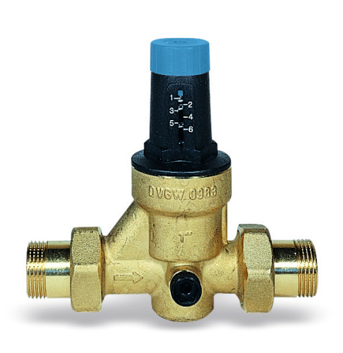 Редуктор давления 3/4"Н мембранный 1,5-6 бар с фильтром Watts DRVN 10015771