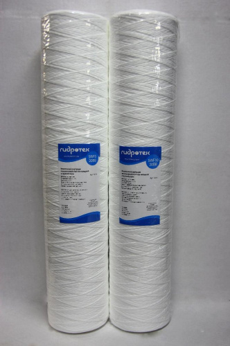 Картридж фильтра Гидротек SWF 20BB на 10 микрон для горячей и холодной воды