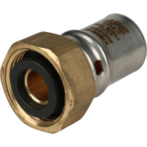 Соединитель с накидной гайкой пресс 20x3/4"В Stout металлопластик SFP-0016-003420