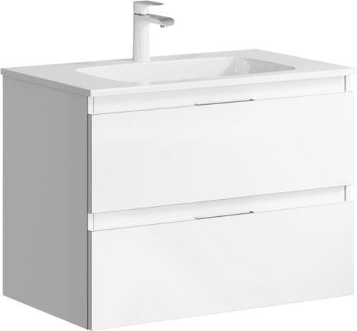 Тумба с умывальником AQWELLA Accent 75 Белый ACC0175W Тумба с умывальником AQWELLA Accent 75 Белый ACC0175W