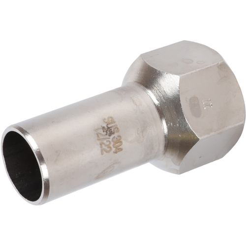 Вставка переходная НПр-ВР 22x3/4" пресс, нержавеющая сталь Rommer Вставка переходная НПр-ВР 22x3/4" пресс, нержавеющая сталь Rommer