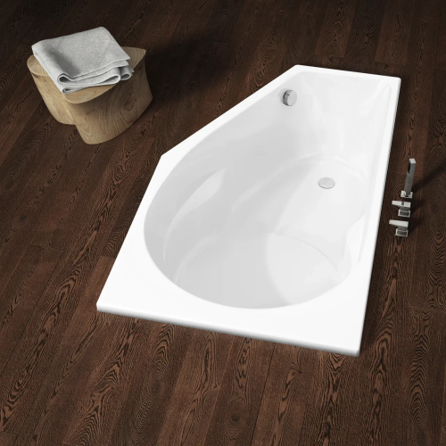 Ванна акриловая RIHO YUKON LEFT PLUG & PLAY BD7500500000000