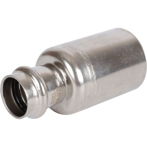 Муфта переходная однораструбная НПр 42x22 пресс, нержавеющая сталь Rommer Муфта переходная однораструбная НПр 42x22 пресс, нержавеющая сталь Rommer