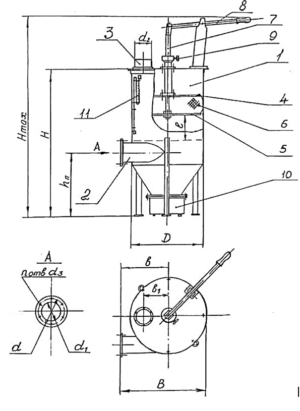 Пылеулавливающий агрегат ПУА-1000 Пылеулавливающий агрегат ПУА-1000