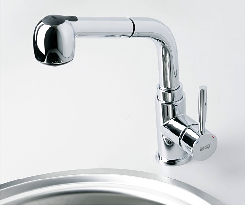 Смеситель для кухни WasserKraft Main 4166 хром, выдвижной излив-душ Смеситель для кухни WasserKraft Main 4166 хром, выдвижной излив-душ
