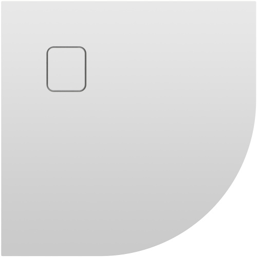 Душевой поддон 90x90 Riho BASEL 451 DC98 радиусный, акриловый