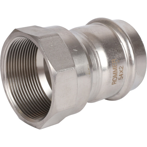 Соединитель ВПр-ВР 54x2" пресс, нержавеющая сталь Rommer Соединитель ВПр-ВР 54x2" пресс, нержавеющая сталь Rommer