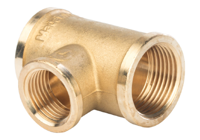 Тройник переxодной Stout 3/4"x1/2"x3/4"ВВВ латунь SFT-0021-341234