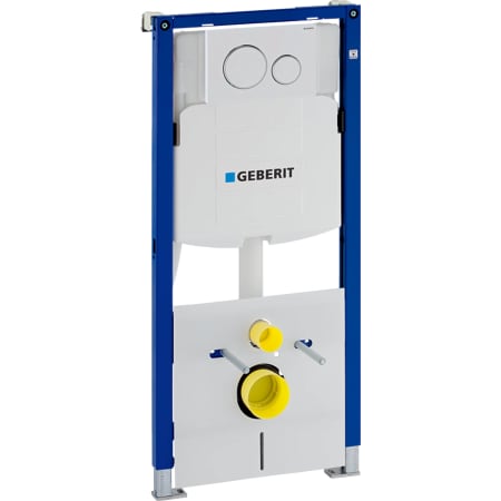 Инсталляция Geberit Duofix для подвесного унитаза, 112 см, со смывным бачком скрытого монтажа Sigma 12 см, смывная клавиша Sigma20 111.301.KJ.5 Инсталляция Geberit Duofix для подвесного унитаза, 112 см, со смывным бачком скрытого монтажа Sigma 12 см, смывная клавиша Sigma20 111.301.KJ.5