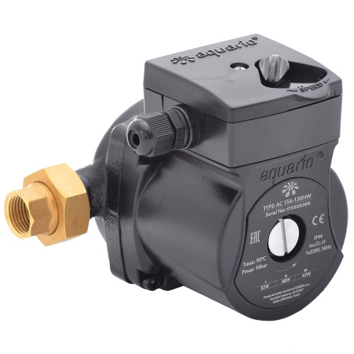 Насос циркуляционный AQUARIO AC 154-130HW для ГВС 5154 Насос циркуляционный AQUARIO AC 154-130HW для ГВС 5154