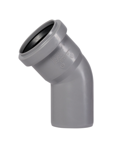 Отвод 50x45° PP HTB Ostendorf внутренняя канализация Отвод 50x45° PP HTB Ostendorf внутренняя канализация