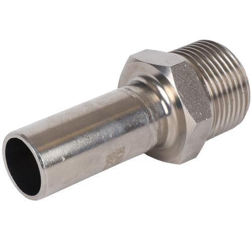 Вставка переходная НПр-НР 18x3/4" пресс, нержавеющая сталь Rommer Вставка переходная НПр-НР 18x3/4" пресс, нержавеющая сталь Rommer