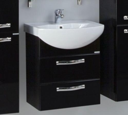 Тумба Акватон Ария 50 М черный, подвесная 1A140001AA950 Тумба Акватон Ария 50 М черный, подвесная 1A140001AA950