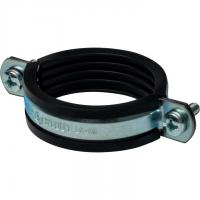 Хомут 2" D59-65мм с гайкой M8 оцинкованный с резинкой Stout SAC-0020-000002 Хомут 2" D59-65мм с гайкой M8 оцинкованный с резинкой Stout SAC-0020-000002