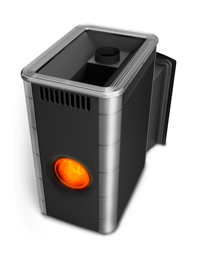 Банная печь Аврора Inox Витра Иллюминатор антрацит НВ Термофор Банная печь Аврора Inox Витра Иллюминатор антрацит НВ Термофор