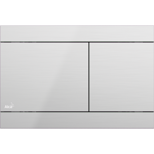 Смывная клавиша Alcaplast Flat FUN Inox, лакированная нержавейка, защита от отпечатков пальцев Смывная клавиша Alcaplast Flat FUN Inox, лакированная нержавейка, защита от отпечатков пальцев