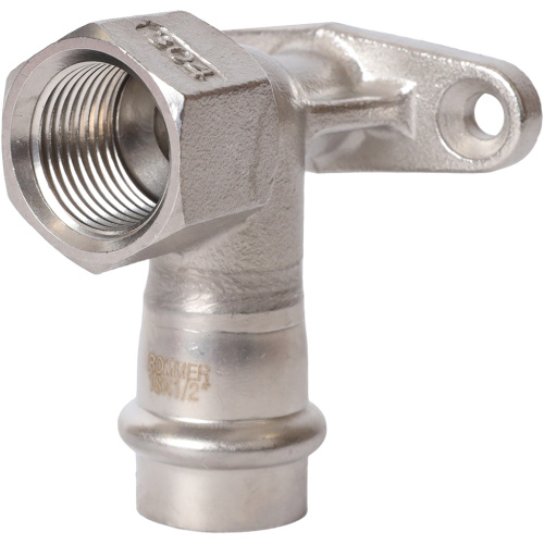 Водорозетка ВПр-ВР 18х1/2" пресс, нержавеющая сталь Rommer Водорозетка ВПр-ВР 18х1/2" пресс, нержавеющая сталь Rommer