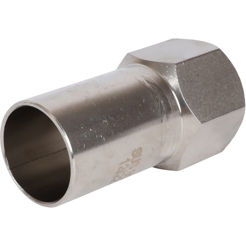 Вставка переходная НПр-ВР 28x3/4" пресс, нержавеющая сталь Rommer Вставка переходная НПр-ВР 28x3/4" пресс, нержавеющая сталь Rommer