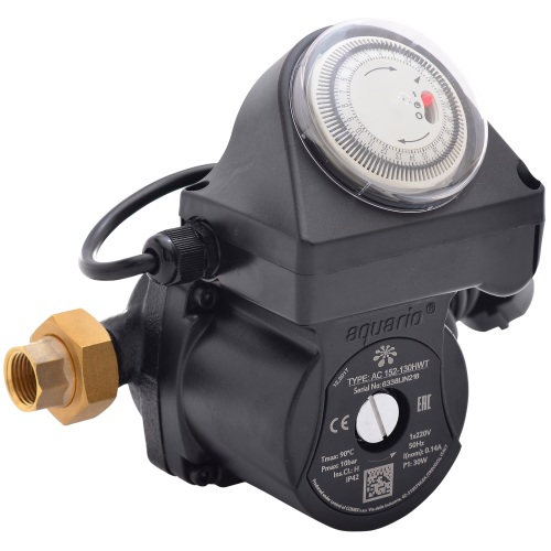 Насос циркуляционный AQUARIO AC 152-130HWT для ГВС 5152 Насос циркуляционный AQUARIO AC 152-130HWT для ГВС 5152