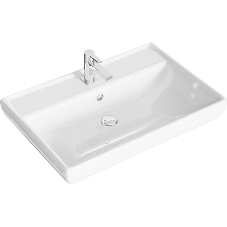 Тумба с умывальником AQWELLA Neo 70 Белый Neo.01.07/1 Тумба с умывальником AQWELLA Neo 70 Белый Neo.01.07/1