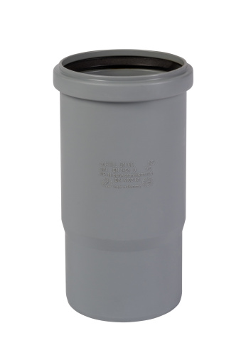 Муфта 90 длинная, компенсационный патрубок HTL Ostendorf внутренняя канализация Муфта 90 длинная, компенсационный патрубок HTL Ostendorf внутренняя канализация