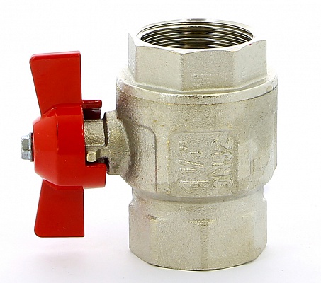 Кран шаровой 1 1/4"В ручка бабочка ITAP Ideal 092 1 1/4'