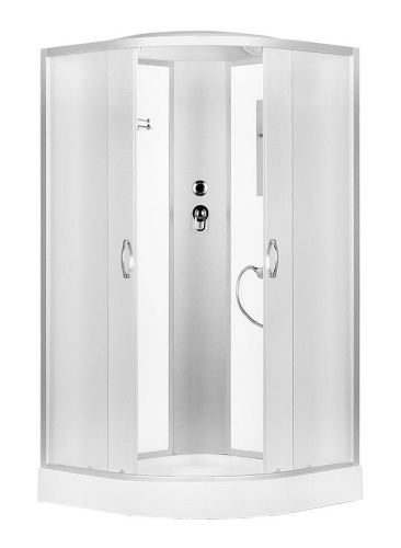 Душевая кабина 100x100 Erlit Comfort ER3510P-C3 низкий поддон Душевая кабина 100x100 Erlit Comfort ER3510P-C3 низкий поддон