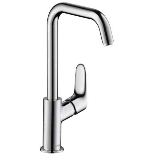 Смеситель для раковины Hansgrohe Focus 31609000 хром, поворотный излив, донный клапан Смеситель для раковины Hansgrohe Focus 31609000 хром, поворотный излив, донный клапан