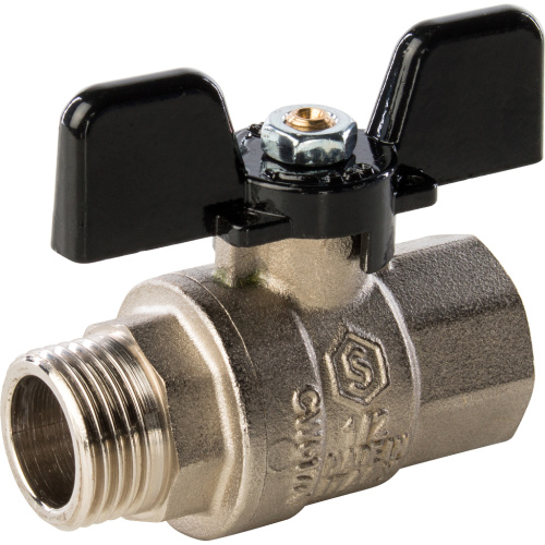 Кран шаровой 1/2"ВН ручка бабочка Stout SVB-0004-000015 Кран шаровой 1/2"ВН ручка бабочка Stout SVB-0004-000015