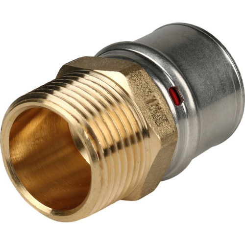 Соединитель пресс Stout 32х1"Н металлопластик SFP-0001-000132