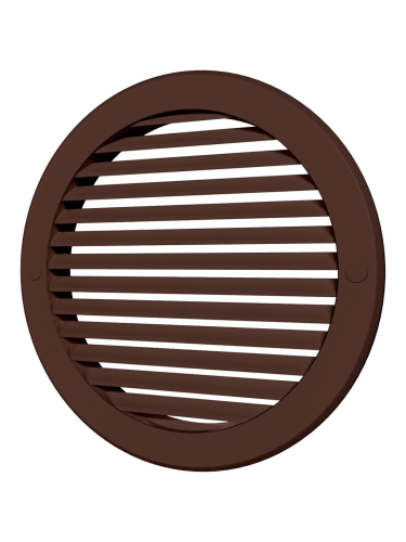 16РКН кор, Решетка наружная вентиляционная круглая D200 с фланцем D160, ASA кор 16РКН кор, Решетка наружная вентиляционная круглая D200 с фланцем D160, ASA кор