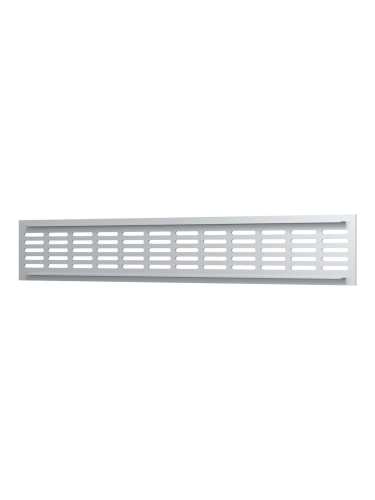 4808DP Al Silver, Решетка переточная алюминиевая с анодированным покрытием 480x80, Silver 4808DP Al Silver, Решетка переточная алюминиевая с анодированным покрытием 480x80, Silver