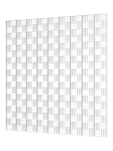 П6060ДП fusion, Решетка вентиляционная декоративная потолочная 595х595, бел П6060ДП fusion, Решетка вентиляционная декоративная потолочная 595х595, бел