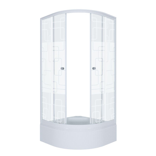 Душевая кабина 90x90 Triton Стандарт В1 квадраты DK116