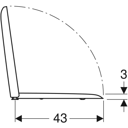 Сиденье для унитаза Geberit iCon Square 500.837.01.1