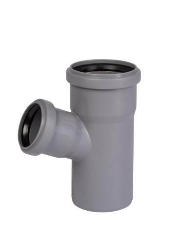 Тройник 75x50x67° косой, PP HTEA Ostendorf внутренняя канализация Тройник 75x50x67° косой, PP HTEA Ostendorf внутренняя канализация