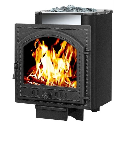 Чугунная печь для бани ВЕЗУВИЙ Сенсация Антрацит 28 (205) Чугунная печь для бани ВЕЗУВИЙ Сенсация Антрацит 28 (205)