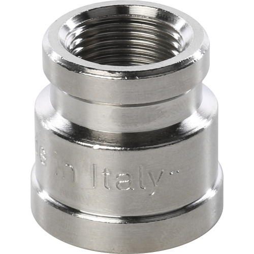 Муфта переxодная Stout 1/2"x3/8"ВВ никелированная SFT-0006-001238