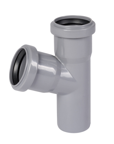 Тройник 50x67° косой, PP HTEA Ostendorf внутренняя канализация Тройник 50x67° косой, PP HTEA Ostendorf внутренняя канализация