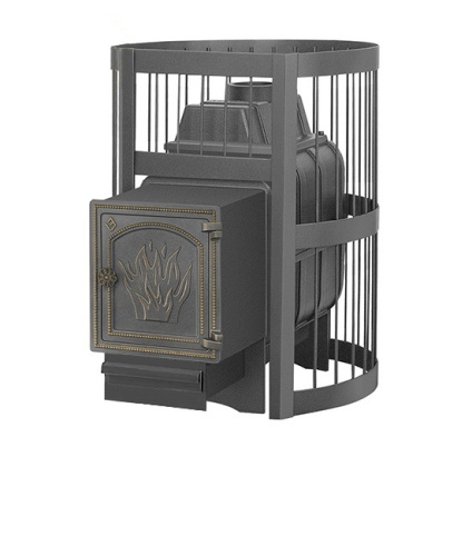 Чугунная печь для бани Везувий Легенда Стандарт 22 (ДТ-4)