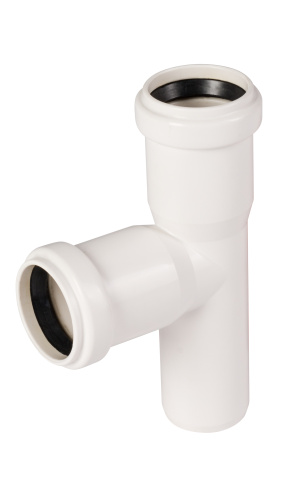 Тройник 32x87° белый, прямой, PP HTEA Ostendorf внутренняя канализация Тройник 32x87° белый, прямой, PP HTEA Ostendorf внутренняя канализация
