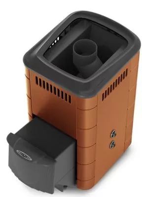 Банная печь Тунгуска 2017 Inox ДА ТО терракота Банная печь Тунгуска 2017 Inox ДА ТО терракота