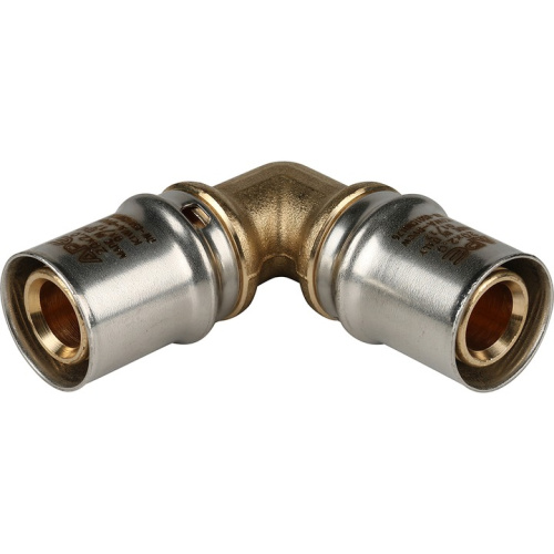 Угольник пресс 20x20 Stout металлопластик SFP-0009-002020