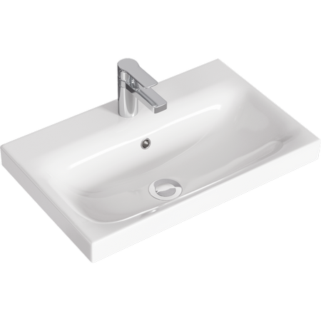 Тумба с умывальником AQWELLA Smart 60 Бетон светлый SRT0106BS Тумба с умывальником AQWELLA Smart 60 Бетон светлый SRT0106BS