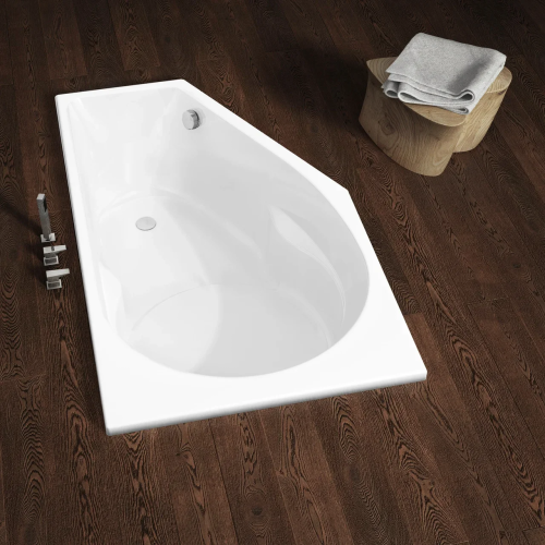 Ванна акриловая RIHO YUKON RIGHT PLUG & PLAY BD7400500000000