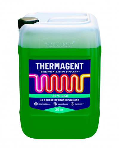 Теплоноситель Thermagent EKO -30 пропиленгликоль 20 кг Теплоноситель Thermagent EKO -30 пропиленгликоль 20 кг