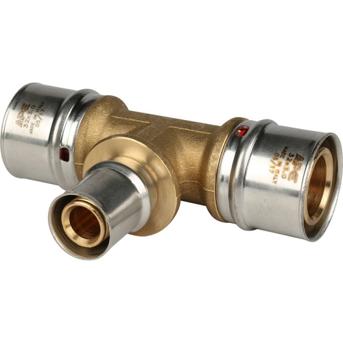 Тройник переходной пресс 32x20x32 Stout металлопластик SFP-0005-322032