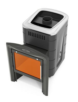 Банная печь Компакт 2017 Carbon Витра ТО антрацит Банная печь Компакт 2017 Carbon Витра ТО антрацит