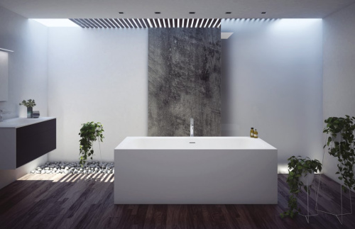 Ванна из литьевого мрамора Riho TITAN-VARIO-180-80-CNT