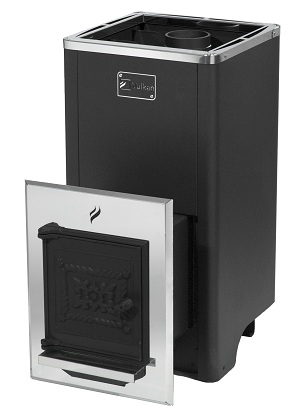 Дровяная печь банная ВУЛКАН Эльбрус 20Ч чугун 8-20 м.куб.